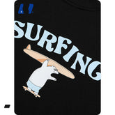 Men's Polar Bear Simple Hand-painted Cartoon All-match Casual Sweatshirt